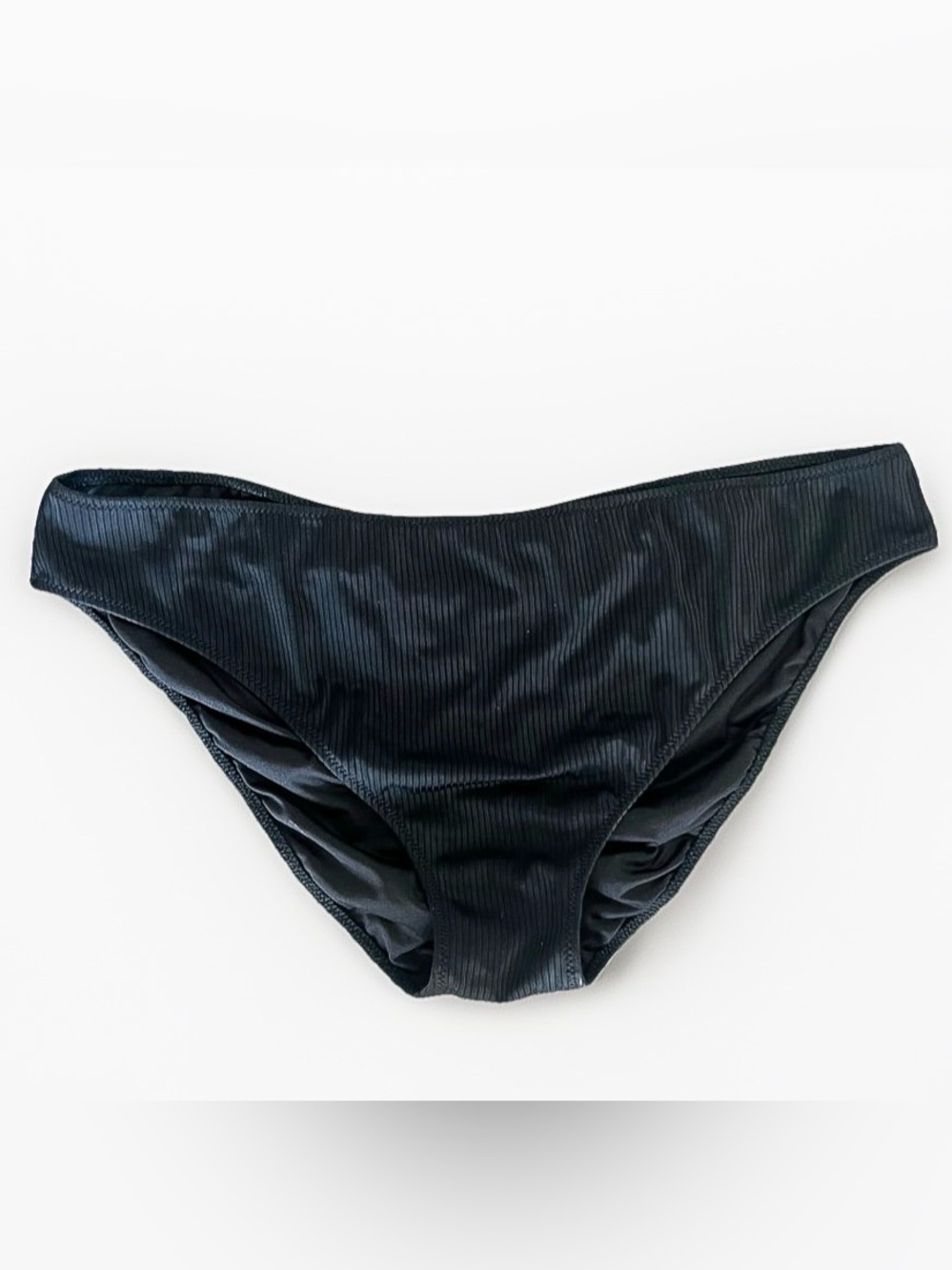 Shade & Shore Women’s XL Black Bikini Bottoms Scrunch Butt Swimsuit